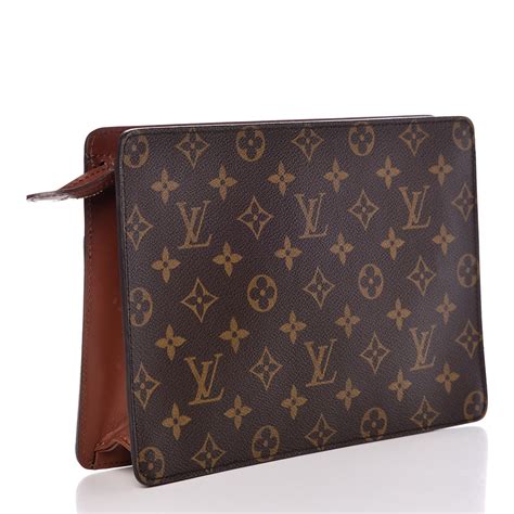 lv monogram nero pochette uomo|pochette louis vuitton monogram.